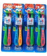 4 Packs Oral B Kids Multi Colored Control Grip Power Tip Soft 2 Ct Tooth... - €19,09 EUR