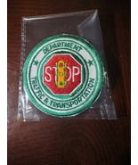 Department Traffic &amp; Transportation Stop Patch - $30.57