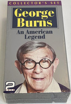 Vtg George Burns An American Legend VHS Collectors Box Set Video Classic Comedy - £5.02 GBP