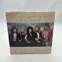 WhiteSnake Is This Love / Bad Boys 7&quot; 45 RPM Vinyl Record &amp; Picture Slee... - £8.29 GBP