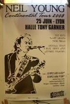 Neil Young June 25th 2008 German Tour Poster Concert Gig - £70.69 GBP