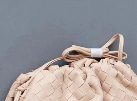 Fashion Day Clutch Dumpling Bag Leather Holographic Cloud Bag Clip Purse... - $101.49