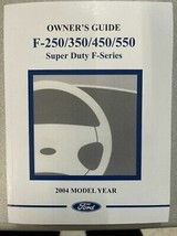 2004 FORD TRUCK F 250 350 450 550 Super Duty Owners Guide Manual NEW - £49.63 GBP
