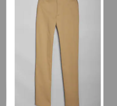 JoS. A.Bank Traveler Collection Tailored Fit Flat Front Twill Pants 48X3... - $37.39