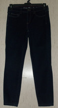 New Womens Eddie Bauer Slightly Curvy Dark Wash Denim Jegging Skinny Pant Size 4 - £29.29 GBP