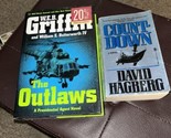 Two Great Thriller Books The Outlaws &amp; Count Down - $6.93