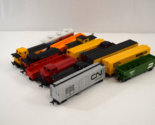 Bachmann Train Cars CP CN Rail HO Gauge Caboose Tank Reefer Freight Box ... - $120.75