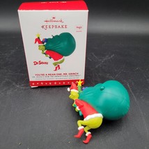 Hallmark Dr. Seuss You&#39;re A M EAN One, Mr. Grinch Christmas Ornament - See Video! - £33.31 GBP