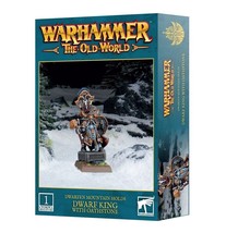 Warhammer The Old World: Dwarfen Mountain Holds - Dwarf King with Oathstone - $33.31