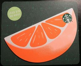 Starbucks 2020 Triple Citrus Orange Collectible Gift Card New No Value - £1.55 GBP