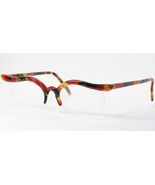 MASKE Berlin Ethno 7 Bg-Bg Tortue Multicolore Unique Rare Lunettes 48-12-146 - $213.97