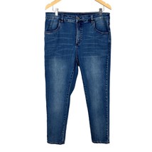 Universal Standard Jeans Womens 14 Blue Seine High Rise Skinny Stretch Denim - £30.54 GBP