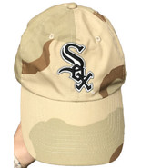 Chicago White Sox Desert Camo Camouflage GMC GM Snapback Hat One Size New - £12.39 GBP