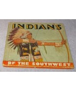 Native American Indians of the Southwest Children&#39;s Photo Book 1936 - $372.70 MXN