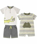 Kids Headquarters 3 Pc. Set ~ Alligators ~ 12 Months ~ Romper ~ Shorts ~... - €25,83 EUR Kids Headquarters 3 Pc. Set ~ Alligators ~ 12 Months ~ Romper ~ Shorts ~... - €25,83 EUR