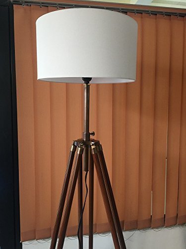 Primary image for Nautical Tripod Floor Lamp - Contemporary Design for Modern Living Rooms - Soft 