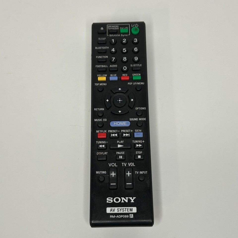 SONY Remote Control RM-ADP089 BDV-E2100 BDV-580 BDV-E880 AV System Teste... - $12.01