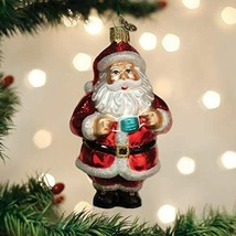 Old World Christmas Santa Revealed Santa Claus Glass Christmas Ornament 40322 - £17.28 GBP