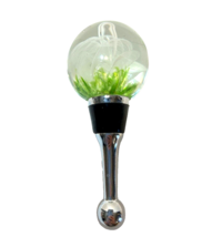 LS Arts Handblown Glass Wine Bottle Stopper 4 inches Long - £9.66 GBP