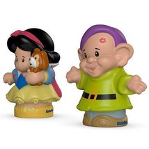 Fisher Price Little People Disney Princess Snow White &amp; Dopey Doll Brand New Box - £10.27 GBP
