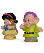 Fisher Price Little People Disney Princess Snow White &amp; Dopey Doll Brand... - £10.11 GBP