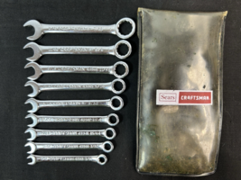 Craftsman 10-Piece SAE Combination Ignition Wrench Set  (MISSING ONE) # ... - $11.88