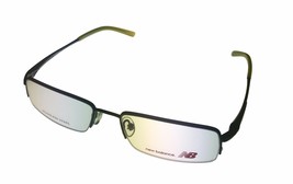 New Balance Mens Ophthalmic Eyeglass Rimless Metal Frame Matte Navy 402 3  - £28.43 GBP