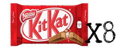 Kit Kat Chocolate Bars from Canada, 8x45g bars per order, Bought FRESH - $16.82