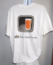 New Mens Old Chicago Craft Beer Tour T Shirt 2012 Tap How I Make Friends 3XL - £17.04 GBP