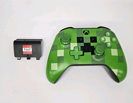 Microsoft Xbox One Minecraft Creeper Edition Wireless Controller Tested ... - $66.28