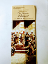 VTG Ephemera THE MIRACLE AT PENTECOST BIBLE ARTS CENTER BROCHURE 1973 or... - £7.70 GBP