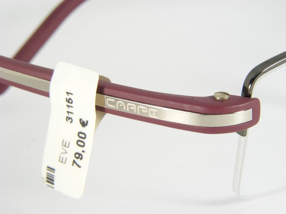 CARPE 31151-1 SAGE /SILVER /BURGUNDY EYEGLASSES GLASSES METAL FRAME 53-16-139mm Item image 6