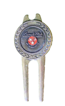 Legends Club Of Tennessee Golf Divot Repair Tool With Magnetic Ball Marker - £5.47 GBP