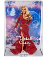 Barbie Mariah Carey Muñeca de Celebración de Navidad, vestido rojo brill... - £591.76 GBP
