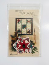 Pieced Christmas Tree Skirt, Table Cover Wall Quilt PATTERN Wild Goose C... - $10.88