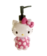 Hello Kitty Soap Dispenser  with a Pink Polka Dot Dress and Pink Bow NEW - $21.78