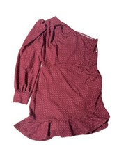 léRumi Womens Long Sleeves Mini Dress Size Large Color Maroon - £62.84 GBP