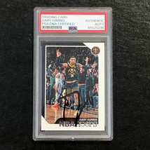 2018-19 NBA Hoops #12 Gary Harris signed Auto Card PSA/DNA Slabbed Nuggets - £47.95 GBP