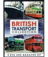 British Transport Collection - 4 DVD &amp; Magazine Set .New Set .Magazine . - $7.87