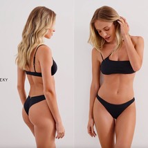 Vi X Swim Black Basic Cheeky Bikini Bottom (M) Nwt $96 - £76.73 GBP