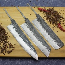 Chef Knife Blank Blade Nakiri Bunka Kitchen Knives Home Tool Knife Making - £29.10 GBP