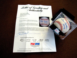 Steve Carlton Hof 94 Phillies Cards Signed Auto Baseball Graded 8.5 PSA/DNA Ltr - £116.80 GBP