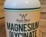 Double Wood Supplements Magnesium Glycinate 400 Mg, 180 Veg Cap SEALED E... - $19.31