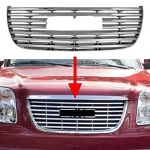 1PC Chrome ABS Grille Grill Insert Overlay Trim FITS 2007-2014 GMC Yukon... - £86.55 GBP