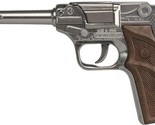 Gonher German Luger Style Police 8 Shot Diecast Cap Gun Made in Spain - £22.01 GBP