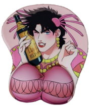 3D Anime JoJo Mouse pad Ergonomic Wrist Rest Soft Silicon Gel Mousepad D... - $19.68