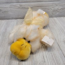 Dan Dee Duck Floppy Easter Plush Stuffed Animal Collectors Choice Sparkly Tinsel - £23.91 GBP