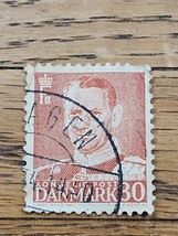 Denmark Stamp King Frederik 30ore Used 363 - $0.99