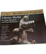 LIFESIZE MERLIN FALCON 2003 Wildfowl Carving Workbench Projects - £27.22 GBP