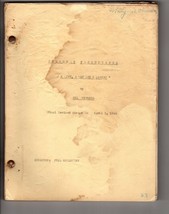*A Wave, A Wac And A Marine (1945) Script Dtd 03-24-44 Elyse Knox, Sally Eilers - £119.93 GBP
